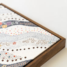 Load image into Gallery viewer, Vintage kimono art Down the River