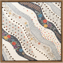 Load image into Gallery viewer, vintage kimono art Down the River
